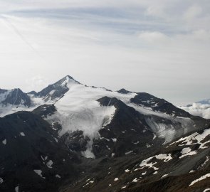Hora Similaun v Ötztálských Alpách