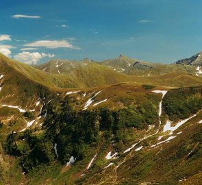 Rakouské pohoří Rottenmannské Taury