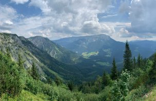 Pohodový trek na horu Windberg v pohoří Schneealpe