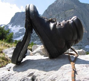 Dachstain si vybral svoji oběť, pro tyto boty to byl poslední výstup