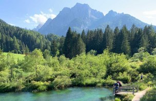 Výlet do národní rezervace Zelenci v Julských Alpách