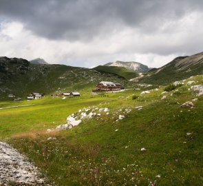 The mountain hut