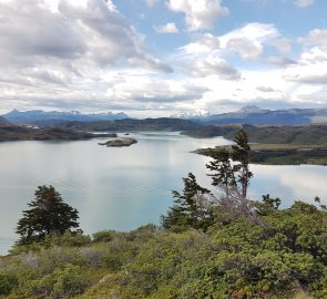 Laguna v parku Torres del Paine