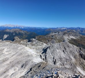 Top view - view of Dachstein