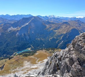 Top view towards Hight Tauern