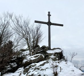 Kl. Peilstein - vrcholový kříž