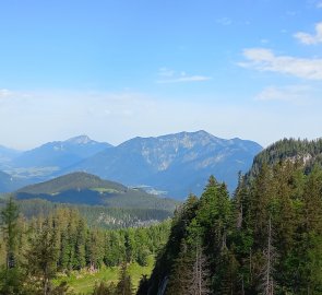 Views towards Bad Ischl - Schafberg and Zimnitz