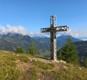 Kříž pod jezerem Wildsee