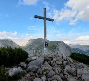 Gipfelkreuz Traweng 1981 m n. m.
