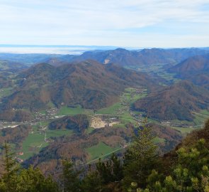 Pohled do údolí směr Kirchdorf