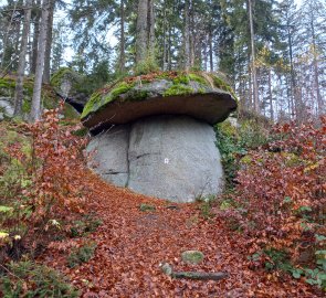 Pilzstein stone mushroom