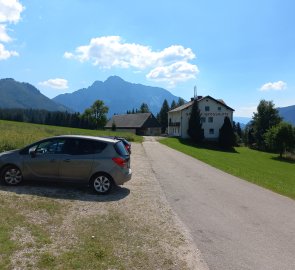 Car park at Grosshütte