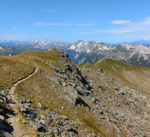 Sestupovka a hory nad Obertauern