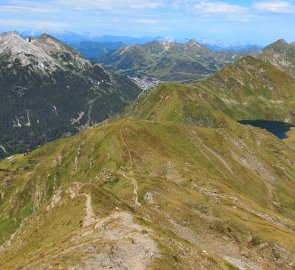 Hřeben směr Obertauern