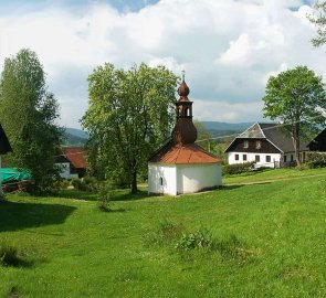 Vesnice Opolenec na Šumavě