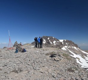 Jižní vrchol hory Aragats 3 879 m n.m.