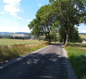 Cesta zpět do obce Lichkov