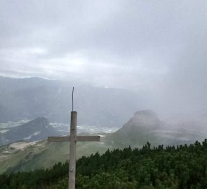 Vrchol hory Bräuningzinken 1 899 m n. m.