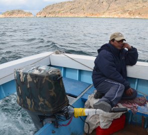 The main thing is to find a reliable skipper - Lake Titicaca