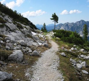The trail back to Hallstatt