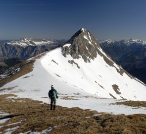 Přechod z hory Speik Kogel na horu Stadelstein 2 070 m n. m.
