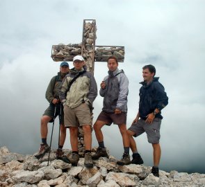 Vrchol Monte Sella de Sennes 2 787 m n. m.