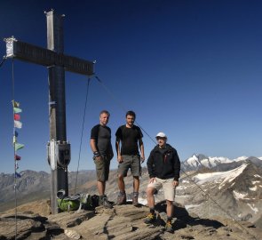 Vrchol hory Schareck 3 123 m n. m.