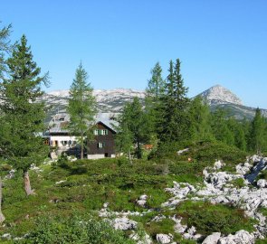 Horská chata A. Appel Haus v Totes Gebirge