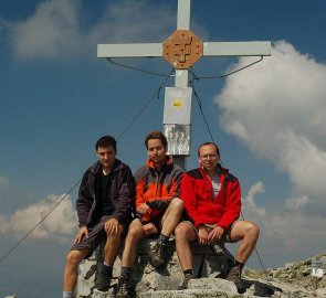 Vrchol hory Grosser Bössenstein 2 448 m n. m.