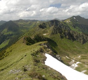 Rakouské pohoří Wölzské Taury