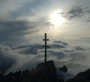 Vrchol hory Ďumbier 2 046 m. n. m.