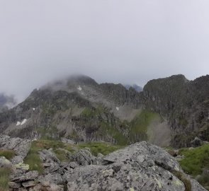 Gamskarspitze mountain ridge