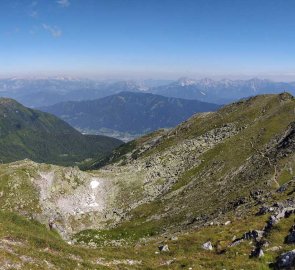 Panoramatický pohled na severní vápencové Alpy