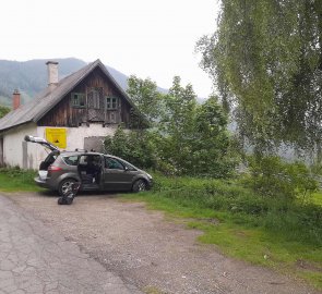Parking in the Präbichl saddle