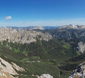 View from the top of the Hochschwab