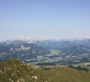 Pohled na Kitzbühleské Alpy
