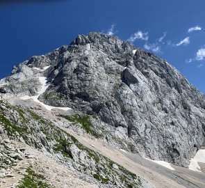 Mangart 2 677 m n. m. v Julských Alpách
