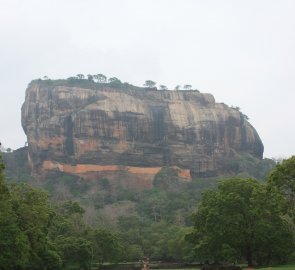 Skalní masiv Sigiriya - Lví skála