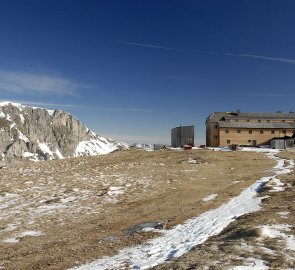 Horská chata Karl Ludwig Haus v pohoří Rax Alpe