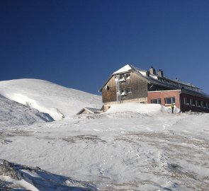 Horská chata Karl Ludwig Haus a hora Heukuppe
