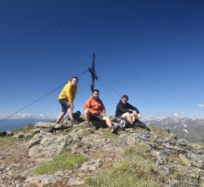 Vrchol hory Schießeck 2 275 m n.m.