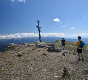 Vrchol hory Hoher Zinken 2 222 m n.m.