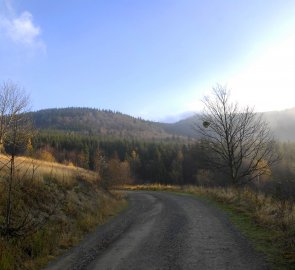Cesta na Lysou horu v Moravskoslezských Beskydech