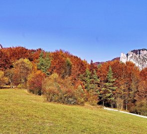 Barvy podzimu v Súľovských skalách