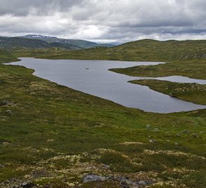 Trek k chatě Kjeldebu v národním parku Hardangervidda