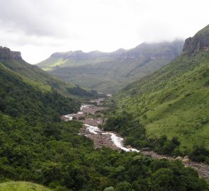 Údolí řeky Tugela v Royal Natal - Dračí hory