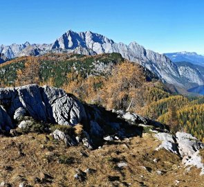 Na vrcholu Feldkogel v národním parku Berchtesgaden