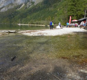 Bistro Seestüberl u jezera Leopoldsteiner See