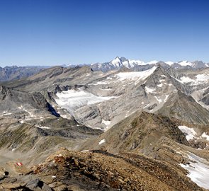 Pohoří Vysoké Taury - pohled z hory Schareck