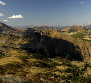 Pohoří Seckauské Taury, v pozadí N.P. Gesäuse